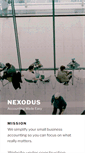 Mobile Screenshot of nexodus.com